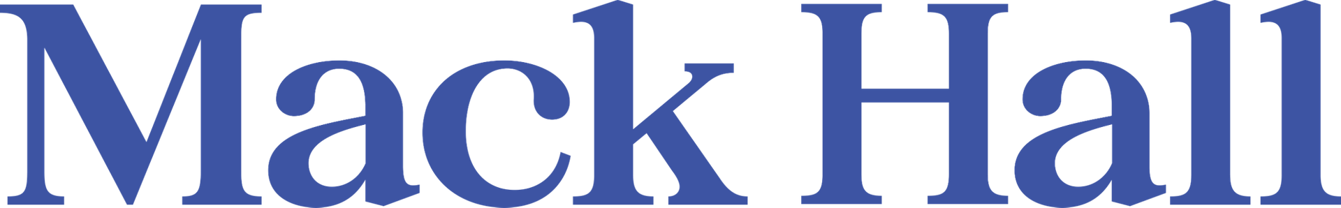 Mack Hall Real Estate Logo