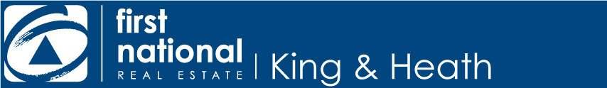 First National Real Estate King & Heath  Logo