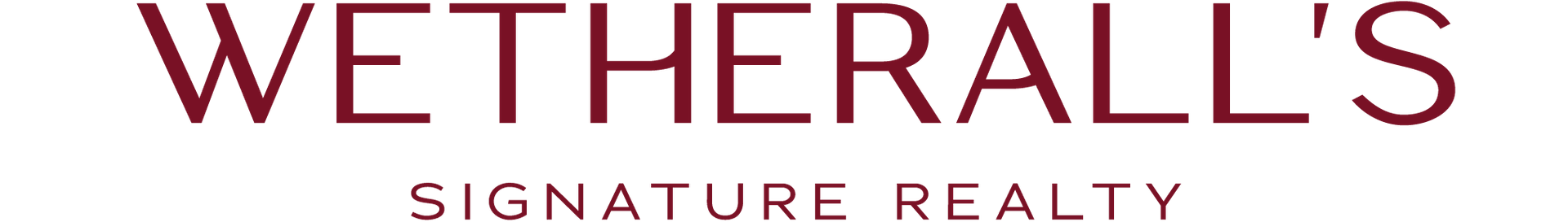 Wetherall's Signature Realty  Logo