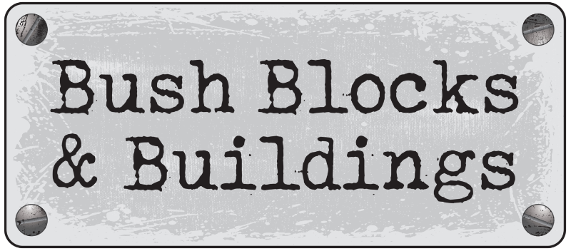 Bush Blocks and Buildings  Logo