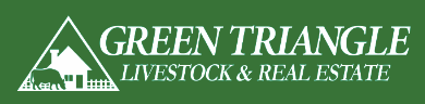 Green Triangle Livestock & Real Estate Logo
