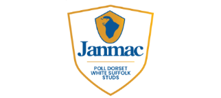 Janmac White Suffolk Logo