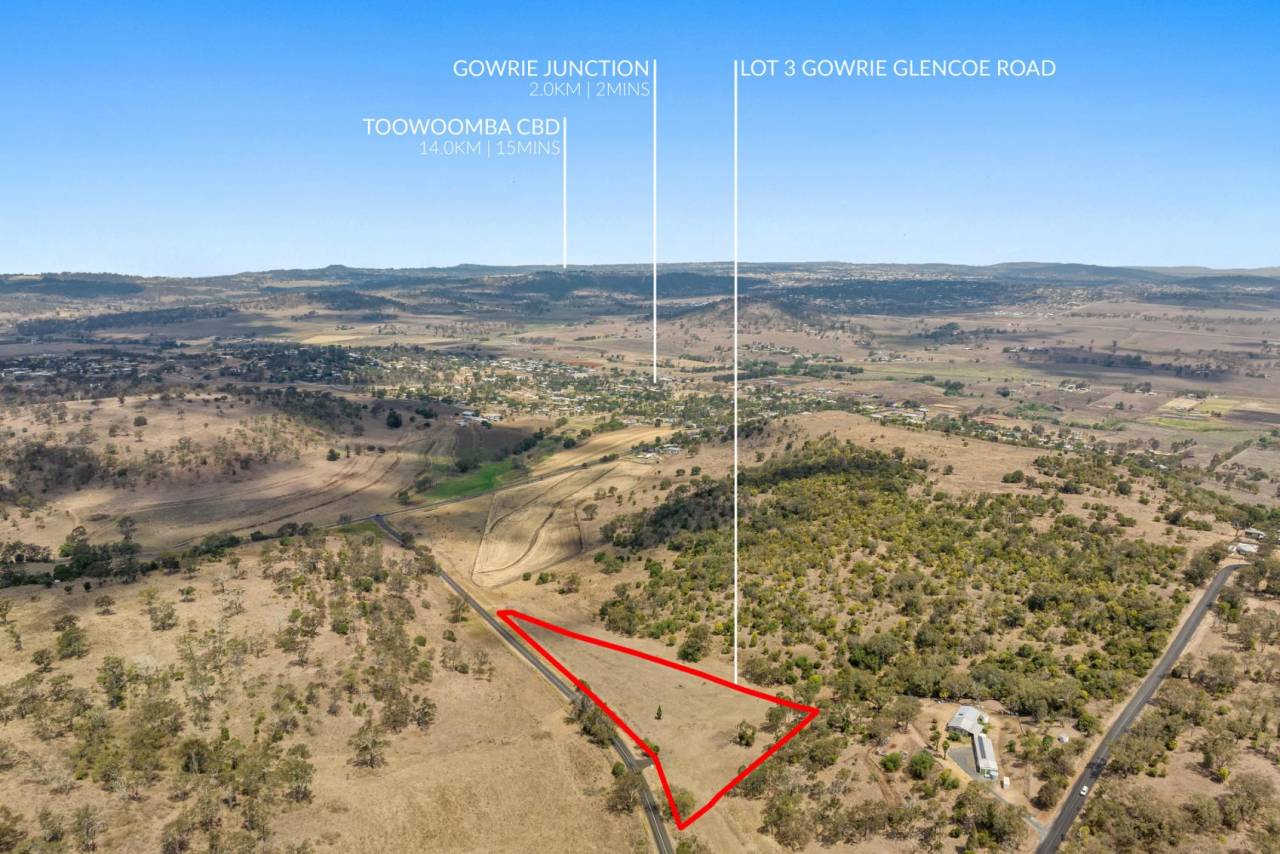 Lot 3, Gowrie Glencoe Road Gowrie Junction QLD 4352
