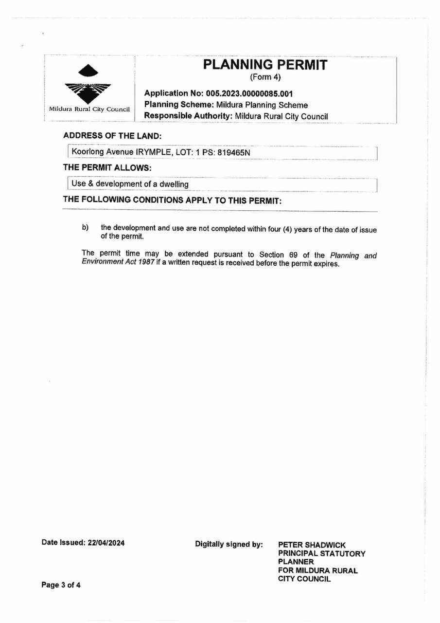 Lot 1, Koorlong Avenue, Irymple For Sale by Farmbuy.com - image 12
