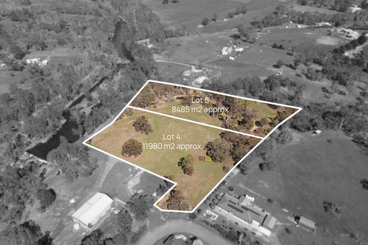 Lot 4 & 5 Sandy Creek Rd, Pyalong For Sale by Farmbuy.com - image 1