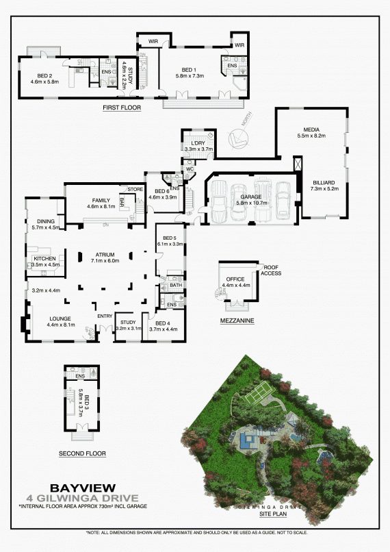 4 Gilwinga Drive, Bayview Sold by Farmbuy.com - floorplan 1