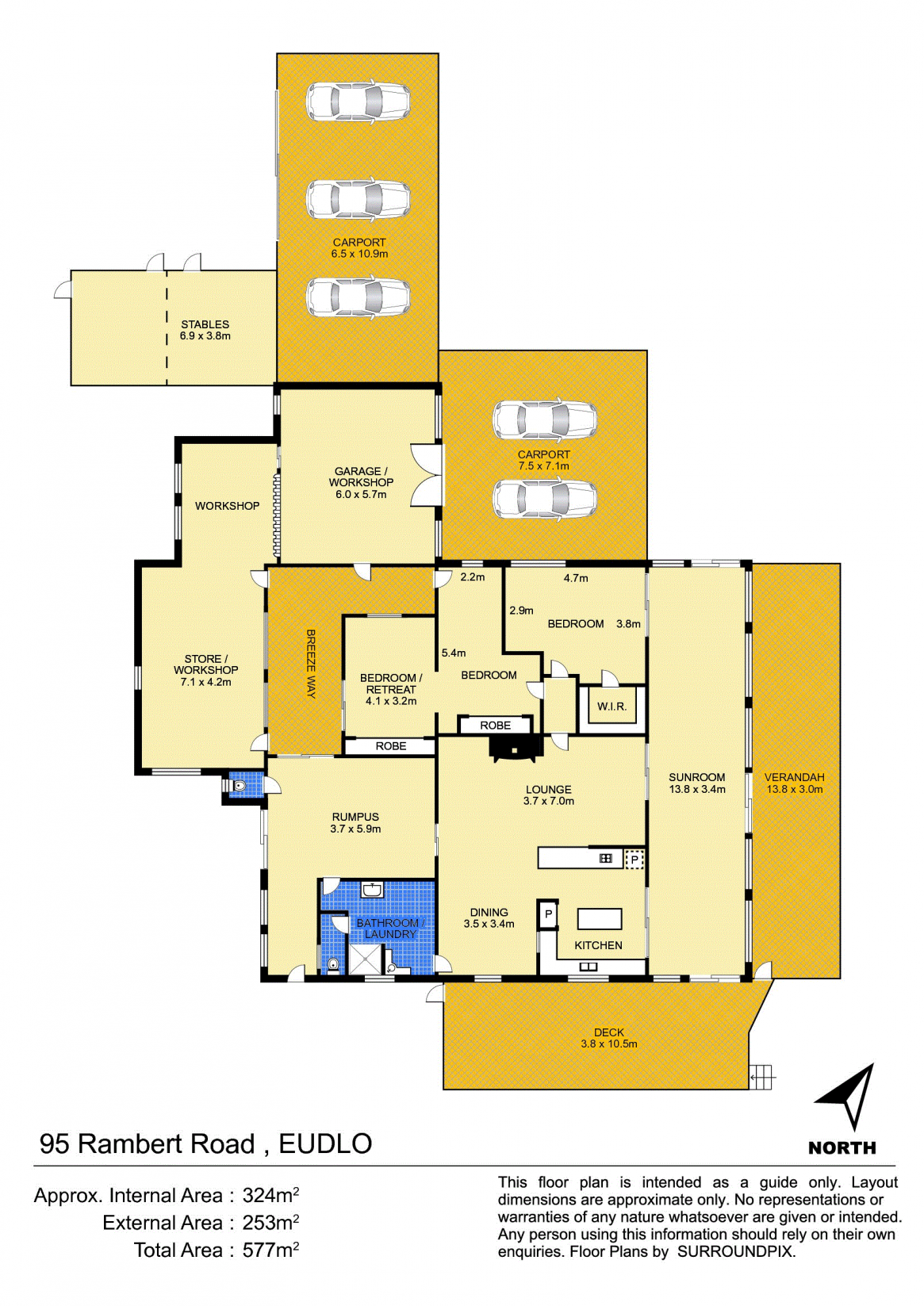95 Upper Rambert Rd, Eudlo For Sale by Farmbuy.com - floorplan 1