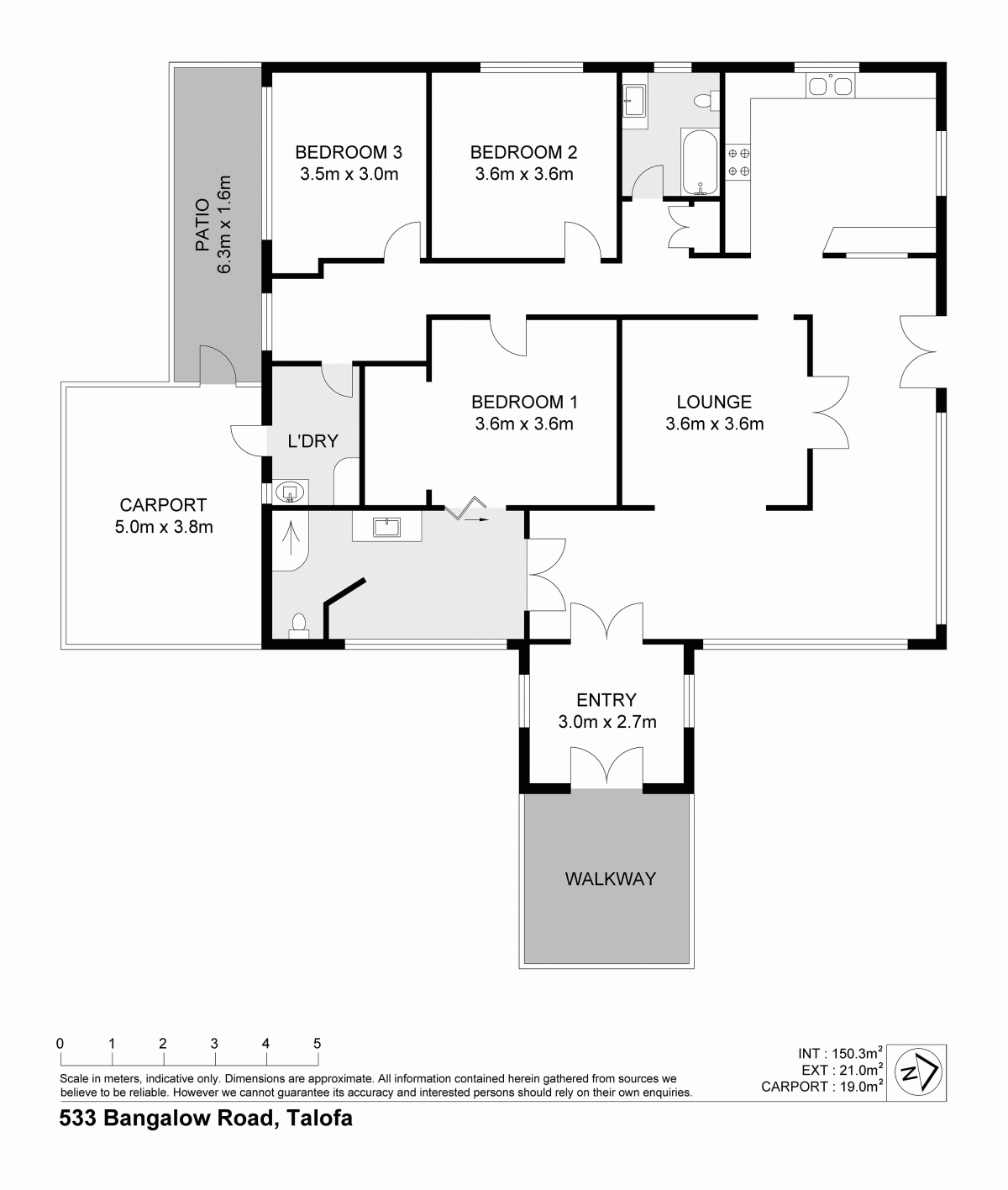 Lot 10 533 Bangalow Road, Talofa Sold by Farmbuy.com - floorplan 1