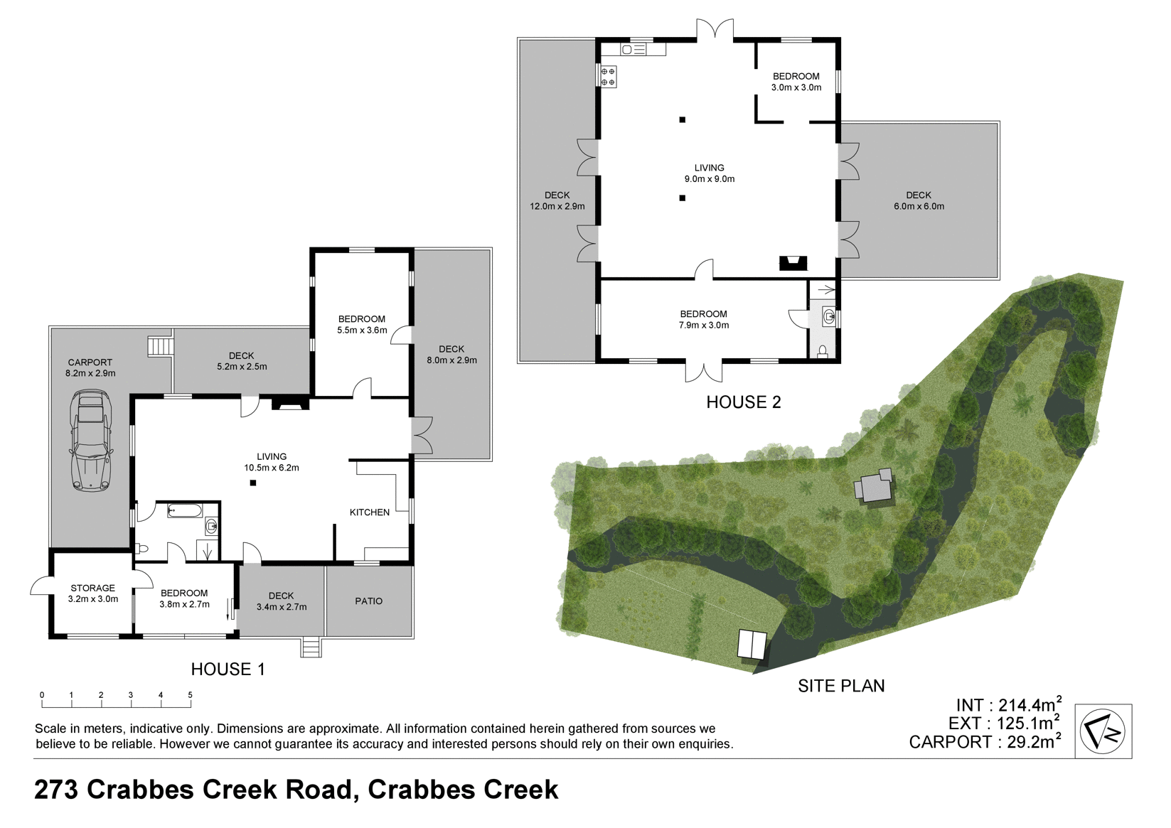 273 Crabbes Creek Road, Crabbes Creek Sold by Farmbuy.com - floorplan 1