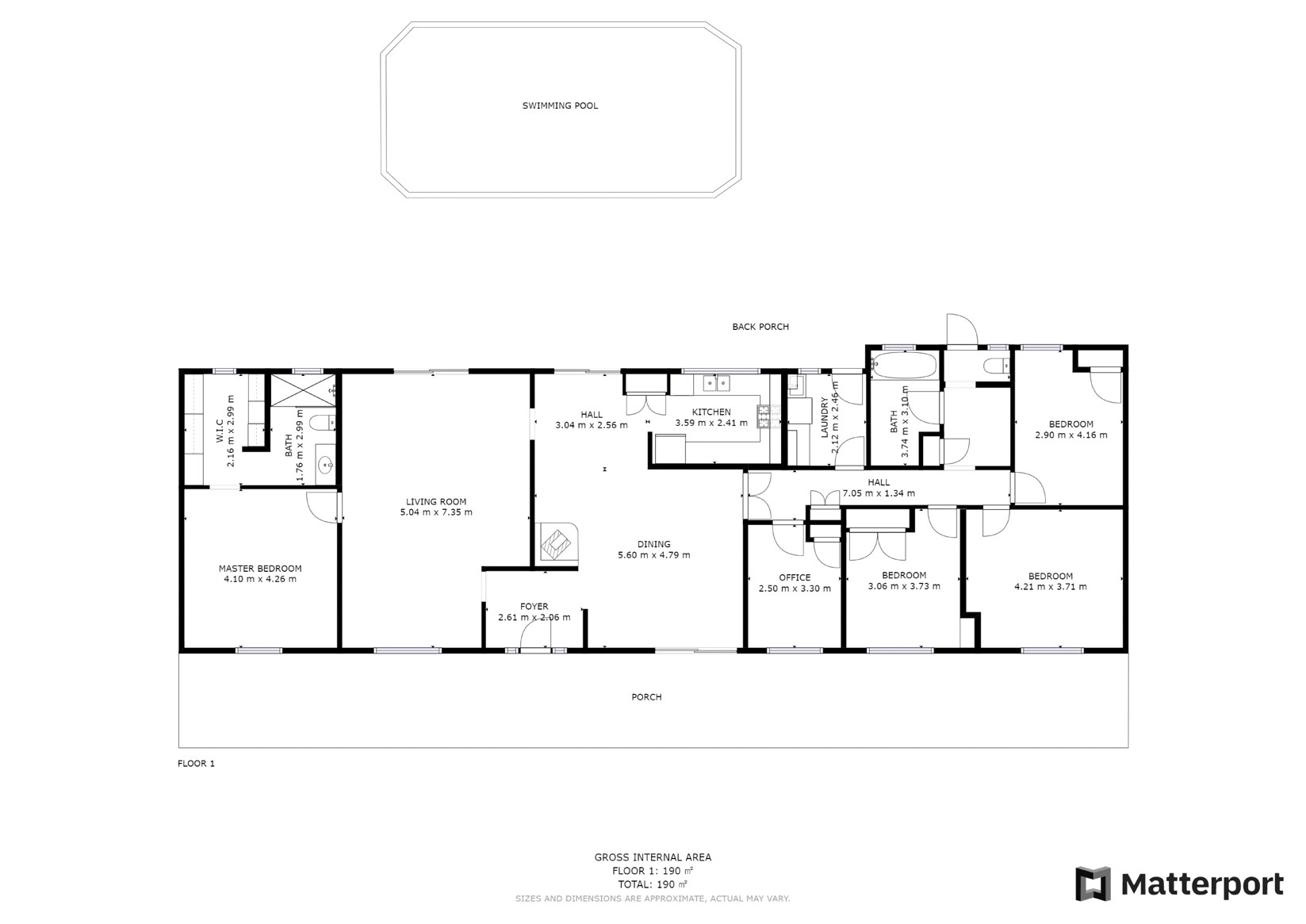 5 Alice Bowden Court, Worongary Sold by Farmbuy.com - floorplan 1