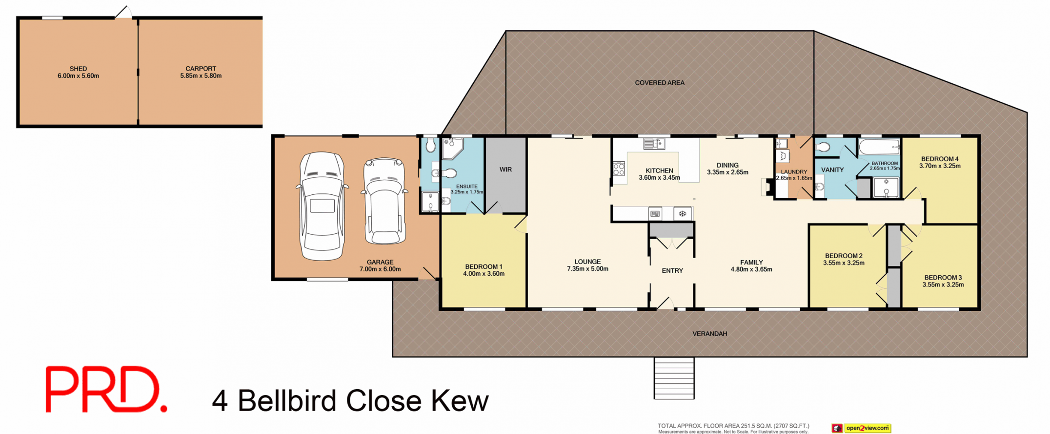 4 Bellbird Close, Kew Sold by Farmbuy.com - floorplan 1