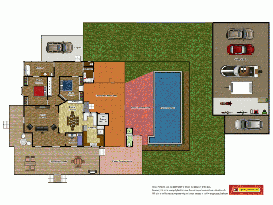 108 Gillies Range Road, Gordonvale Sold by Farmbuy.com - floorplan 1