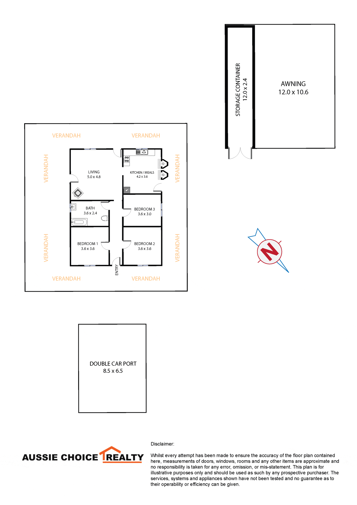 940 Putty Valley Road, Putty Sold by Farmbuy.com - floorplan 1