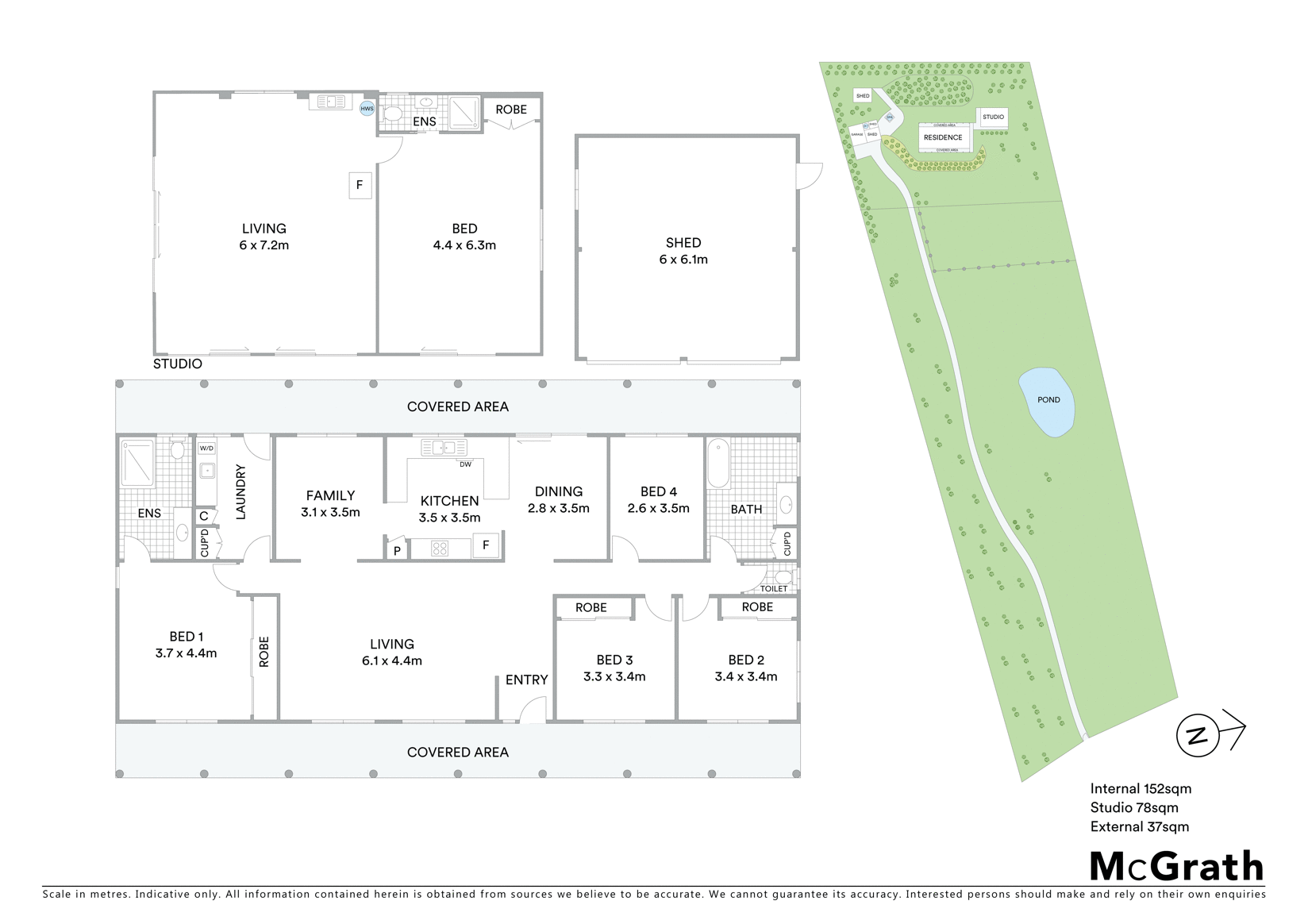 164 Julie Anne Drive, Glendale Sold by Farmbuy.com - floorplan 1