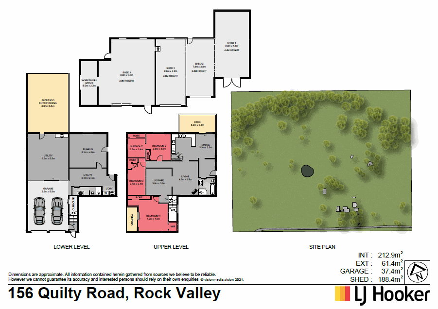 86 Quilty Road, Rock Valley Sold by Farmbuy.com - floorplan 1