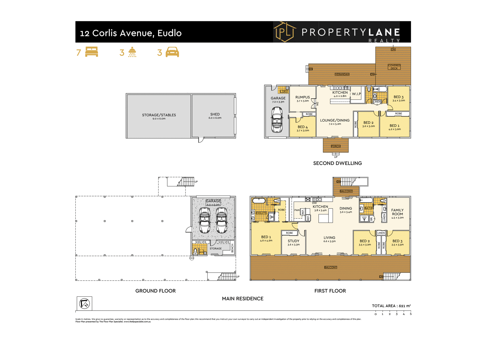 12 Corlis Ave, Eudlo Sold by Farmbuy.com - floorplan 1