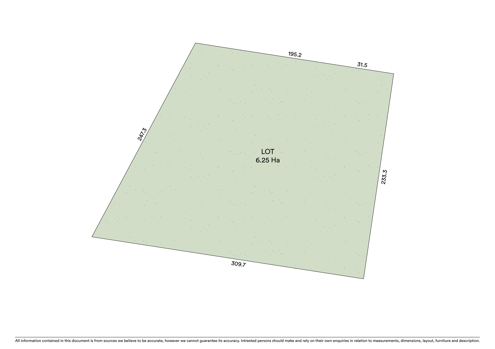Lot 1 Prospect Street, Port Curtis Sold by Farmbuy.com - floorplan 1