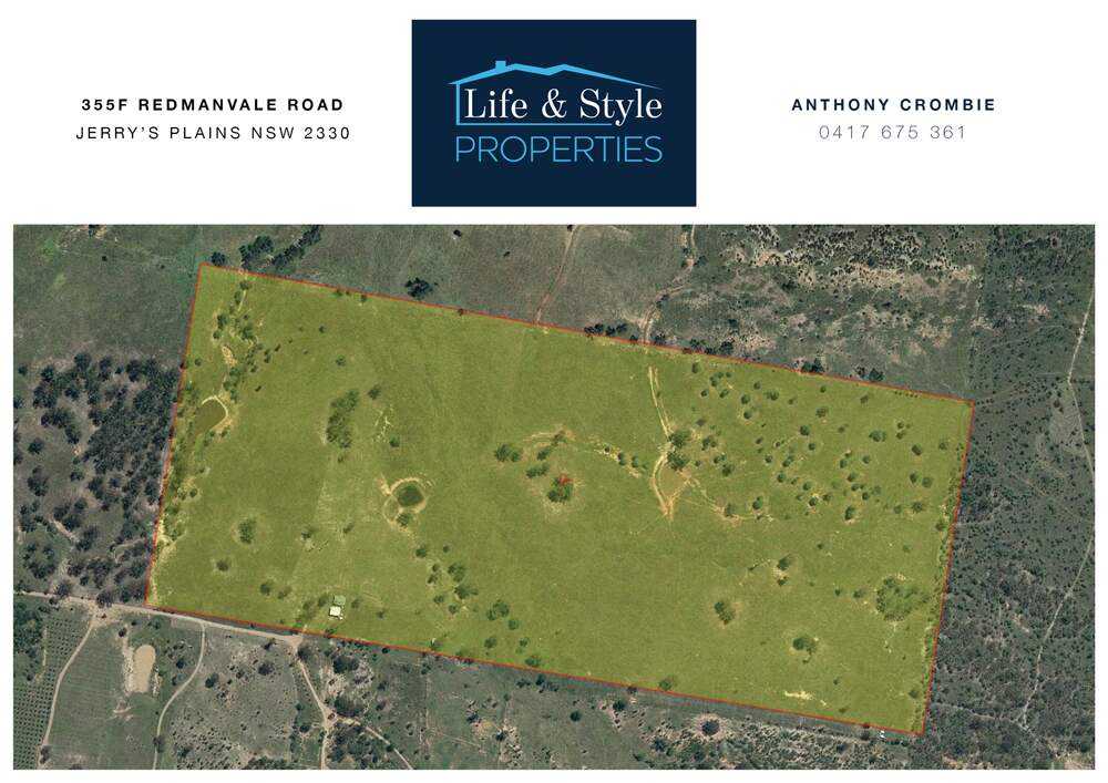 355f Redmanvale Road, Jerrys Plains Sold by Farmbuy.com - floorplan 1