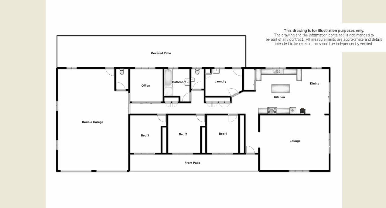 13 Connor Road, Tregeagle Sold by Farmbuy.com - floorplan 1
