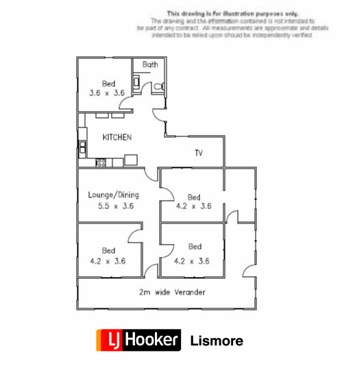 130 Lindsay Road, Larnook Sold by Farmbuy.com - floorplan 2