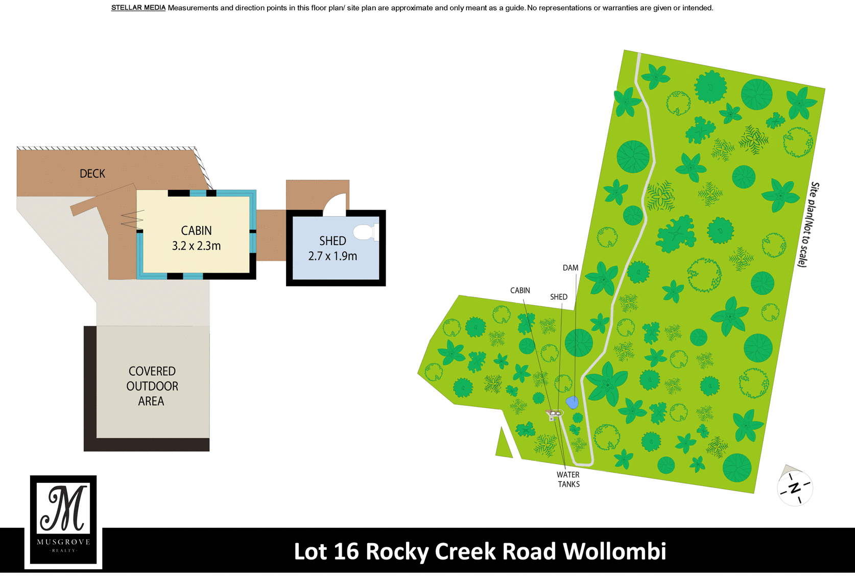 Lot 16 Rocky Creek Road, Wollombi For Sale by Farmbuy.com - floorplan 1
