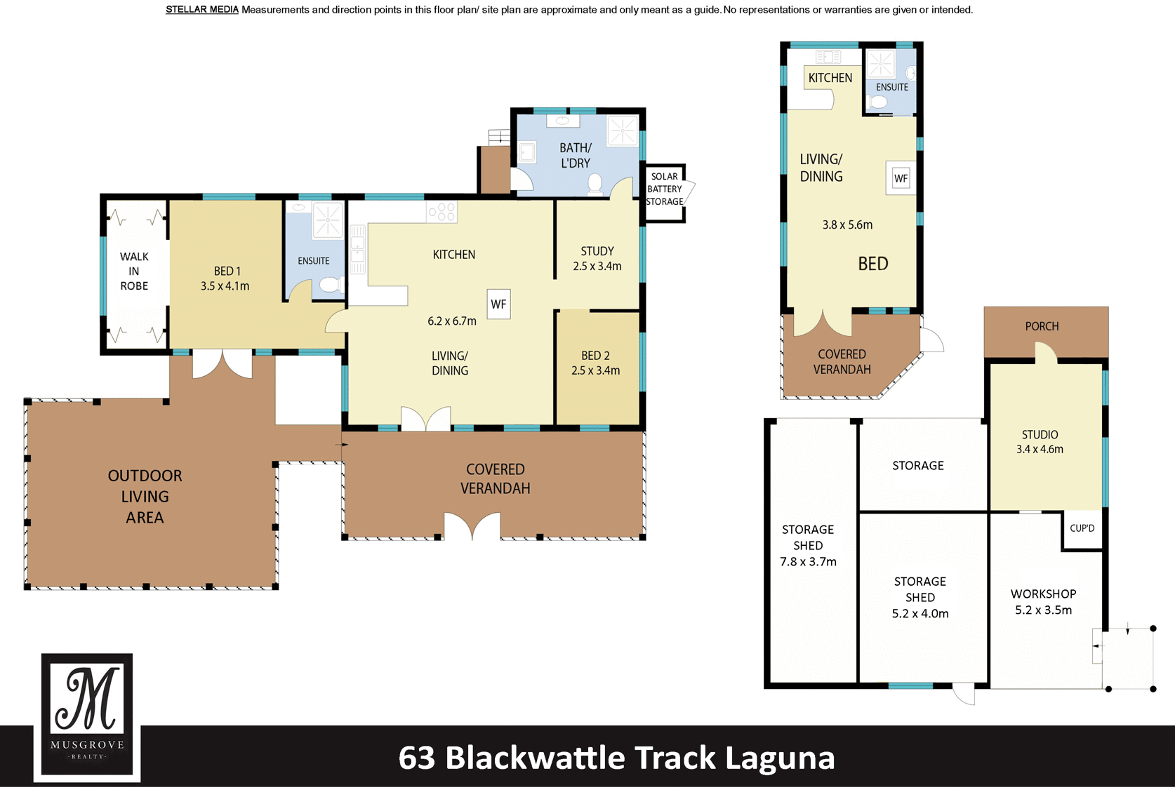 63 Blackwattle Track, Laguna Sold by Farmbuy.com - floorplan 1