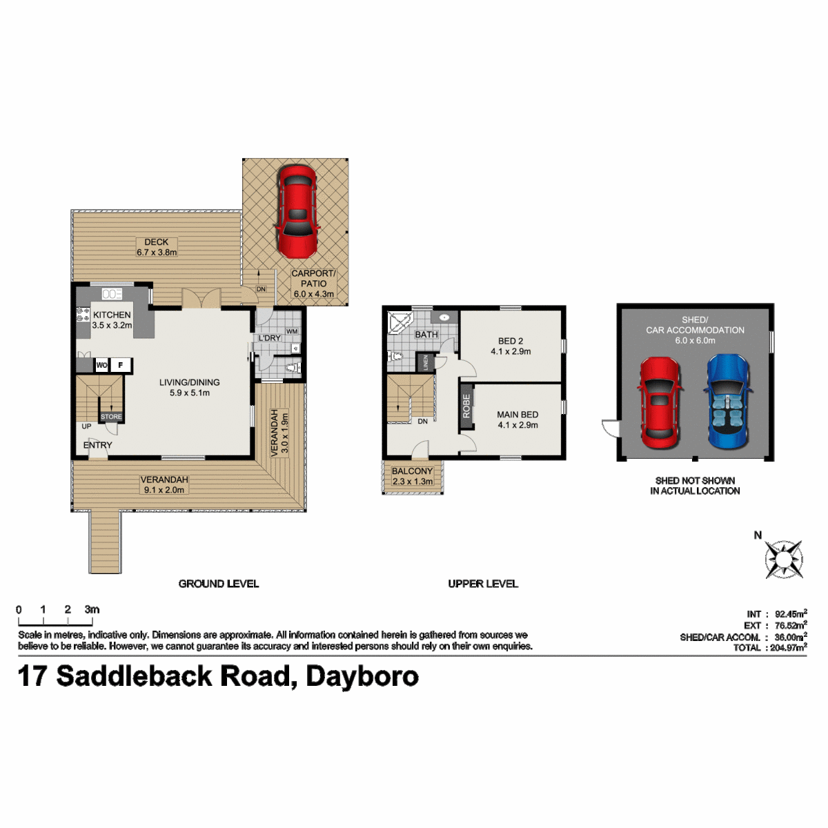 17 Saddleback Drive, Dayboro Sold by Farmbuy.com - floorplan 1