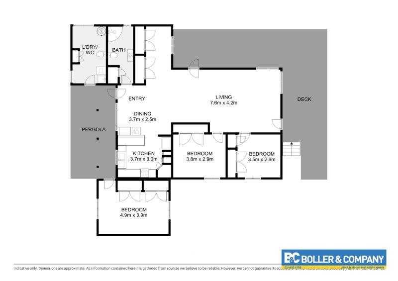 7 Hill Street, Cooma Sold by Farmbuy.com - floorplan 1