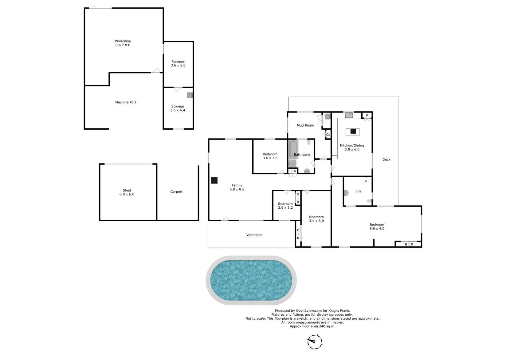 8964 Bass Highway, Latrobe Sold by Farmbuy.com - floorplan 1