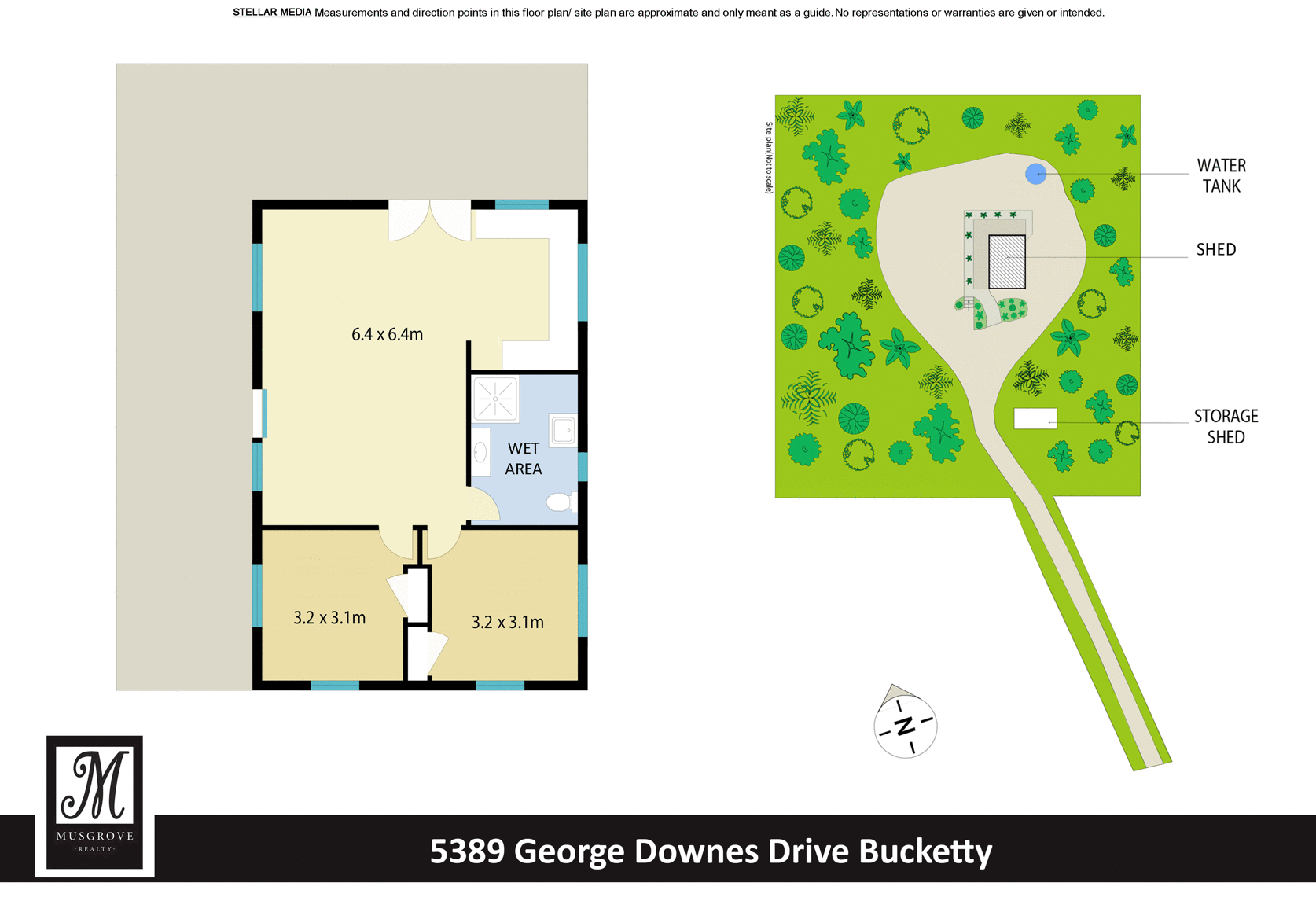 5389 George Downes Dr, Bucketty Sold by Farmbuy.com - floorplan 1