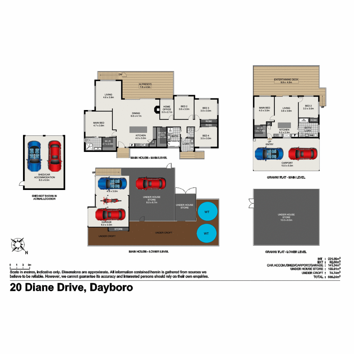 20 Diane Drive, Dayboro Sold by Farmbuy.com - floorplan 1