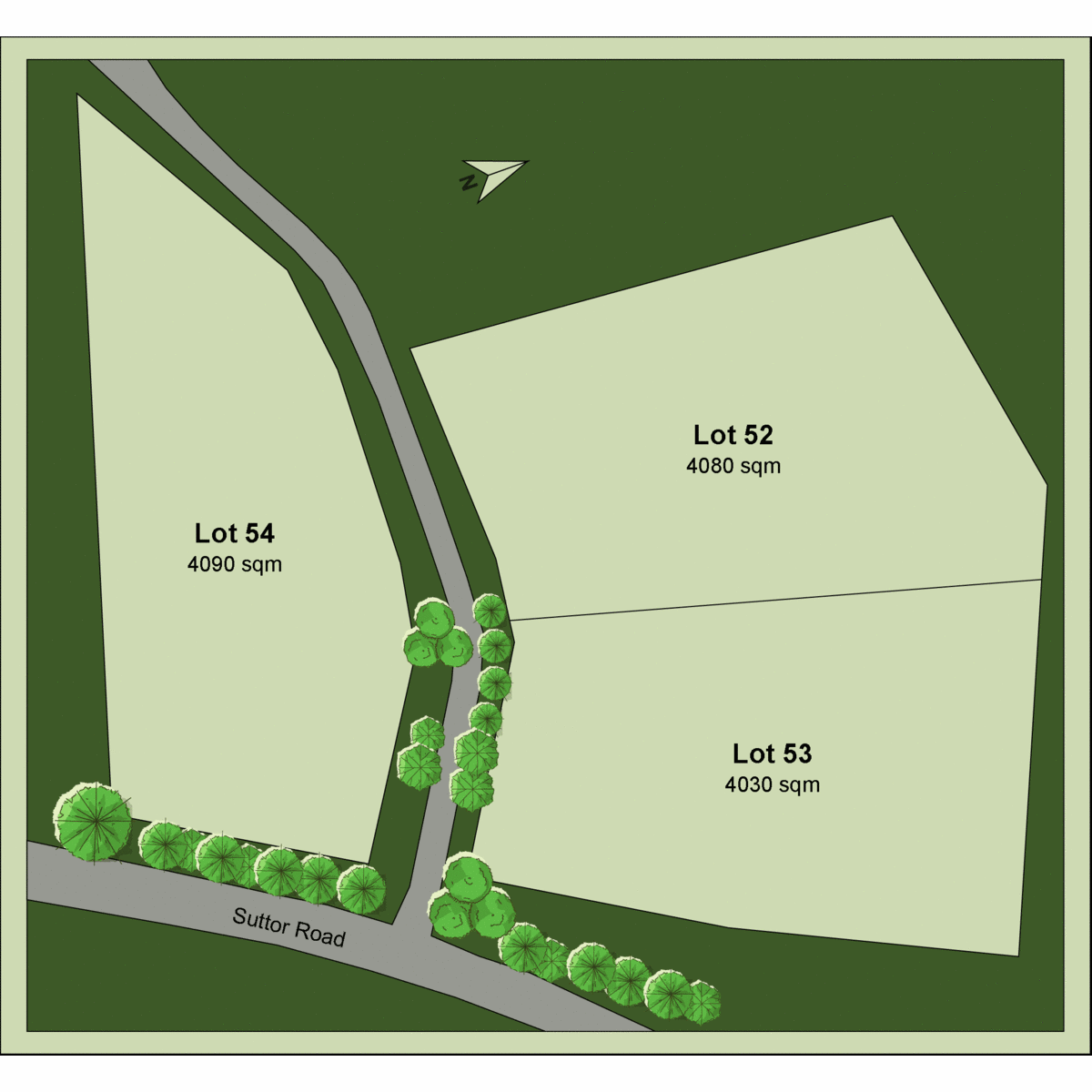 Lot 52, 36 Suttor Road, Moss Vale Sold by Farmbuy.com - floorplan 2