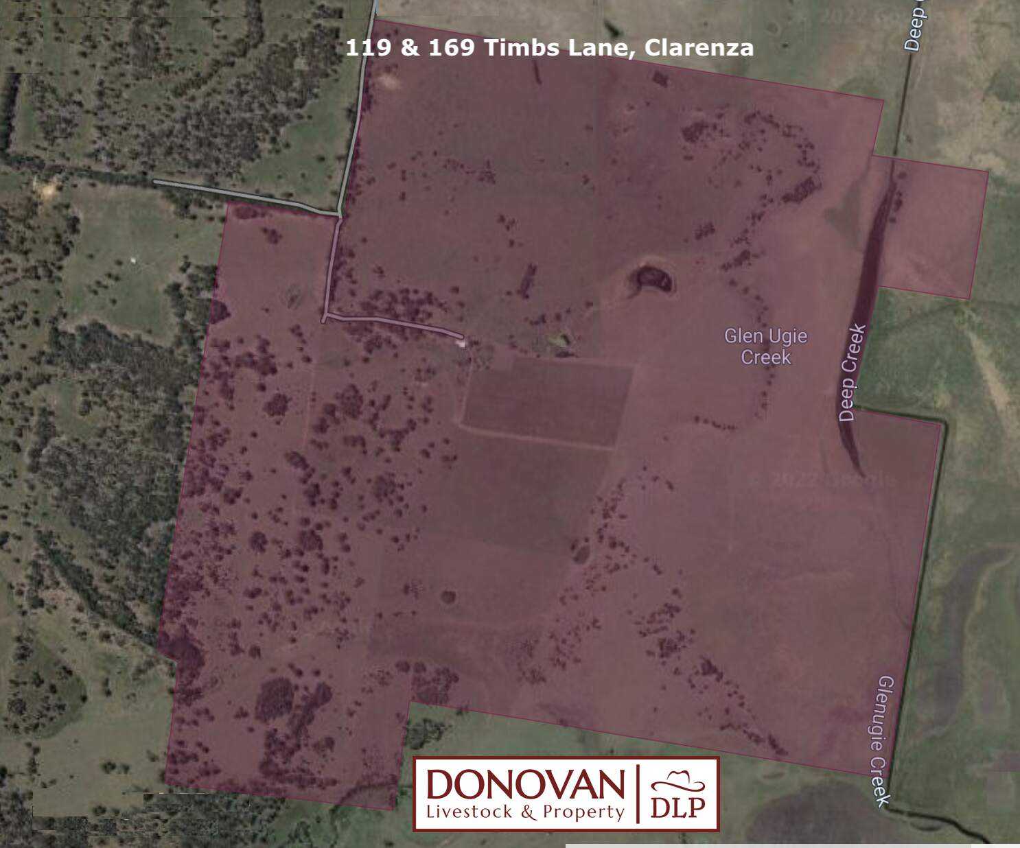 119 & 169 Timbs Lane, Clarenza Sold by Farmbuy.com - floorplan 1