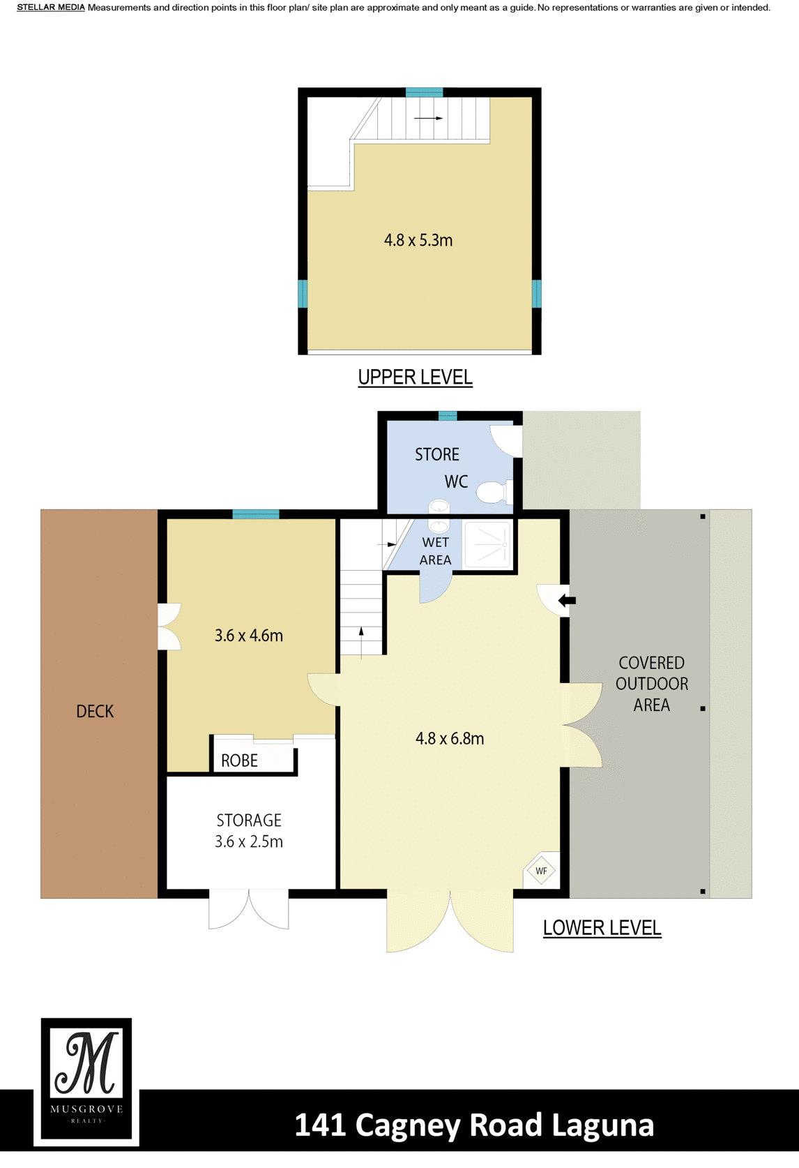 141 Cagney Rd, Laguna Sold by Farmbuy.com - floorplan 1