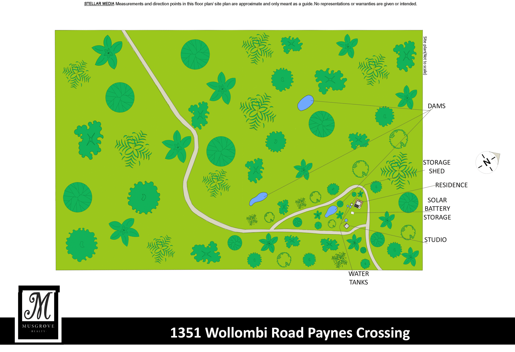 1351 Wollombi Road, Paynes Crossing Sold by Farmbuy.com - floorplan 2