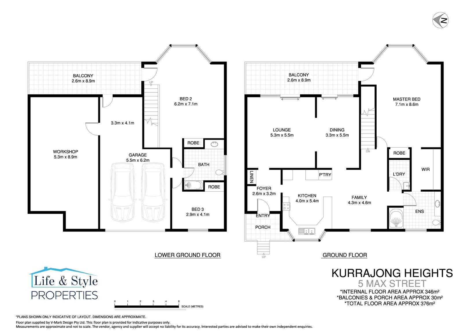 5 Max Street , Kurrajong Heights For Sale by Farmbuy.com - floorplan 1