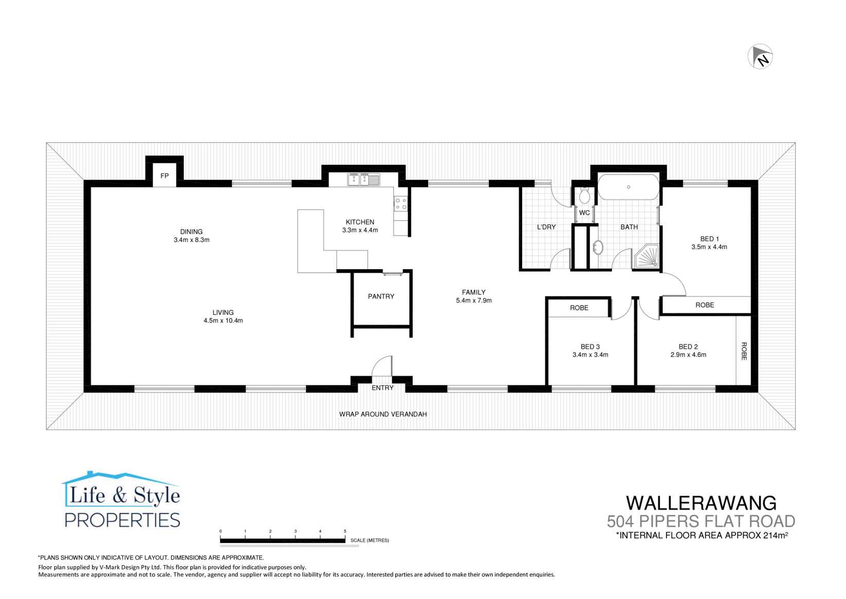 504 Pipers Flat Road , Wallerawang For Sale by Farmbuy.com - floorplan 1