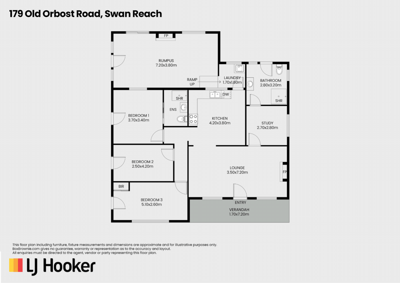 179 Old Orbost Road, Swan Reach Sold by Farmbuy.com - floorplan 1