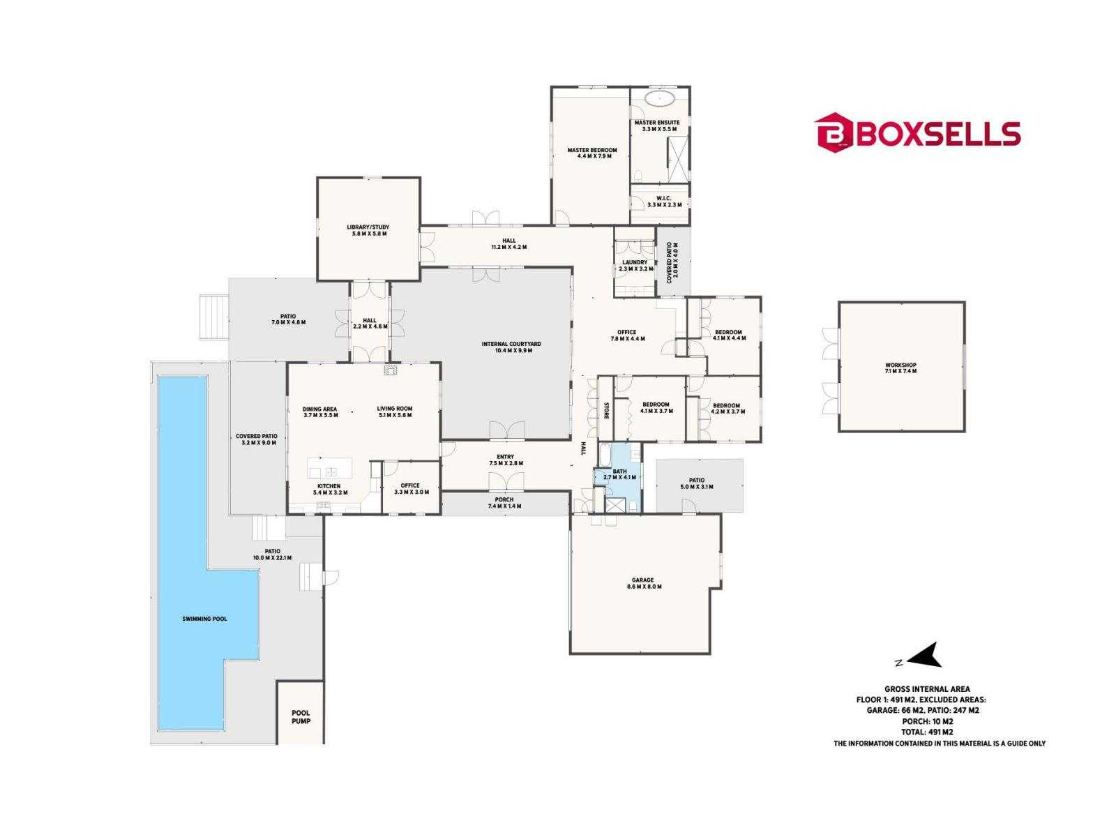 337 Burgum Road, North Maleny For Sale by Farmbuy.com - floorplan 1