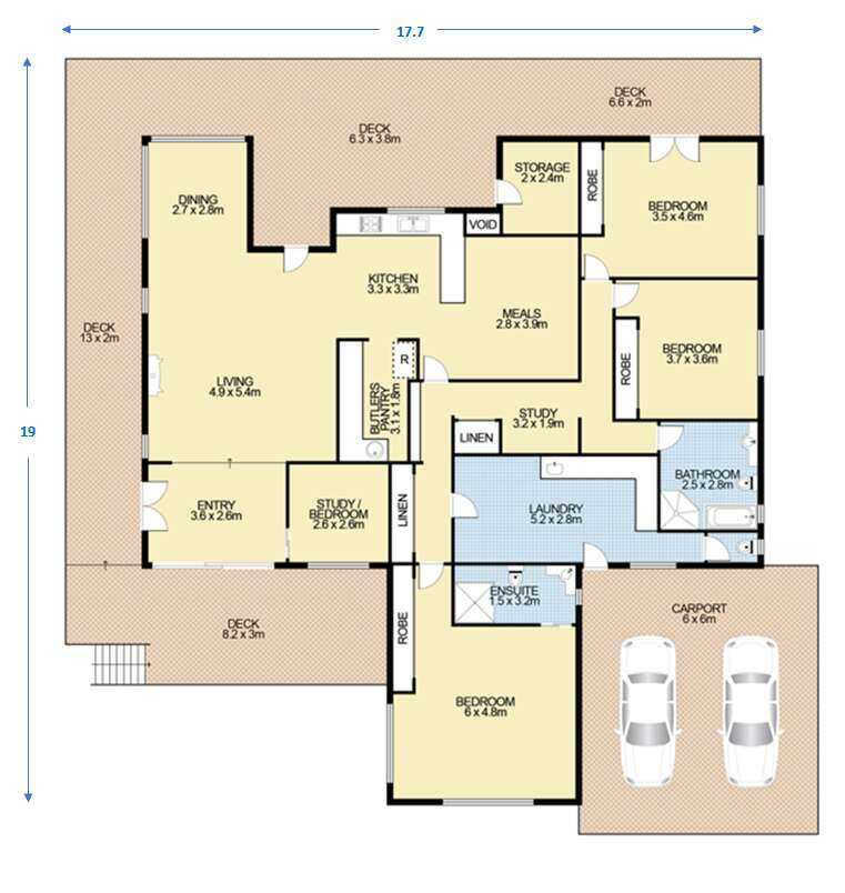 338 Niangala-Flags Road, Walcha Sold by Farmbuy.com - floorplan 1