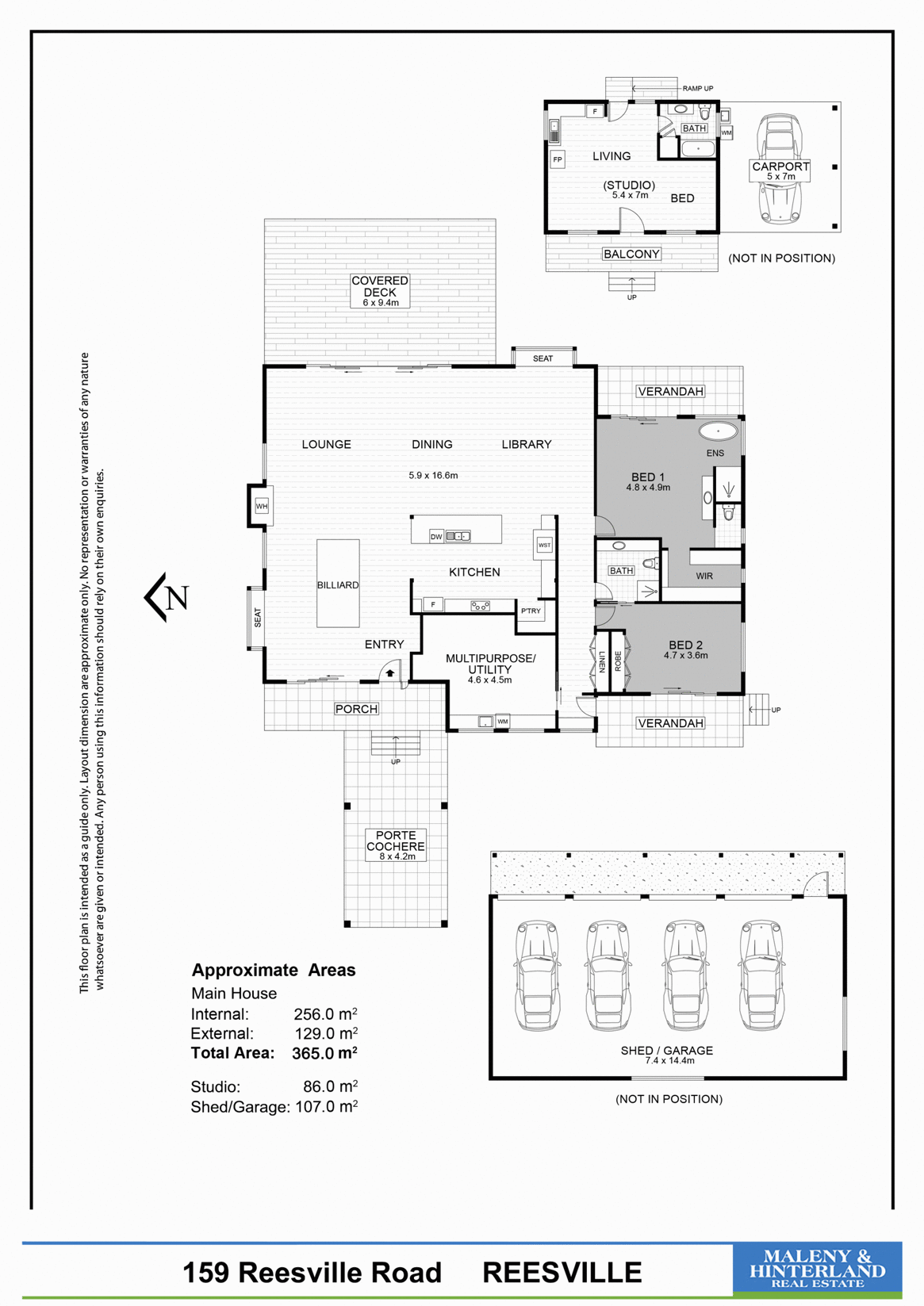 159 Reesville Road, Reesville Sold by Farmbuy.com - floorplan 1