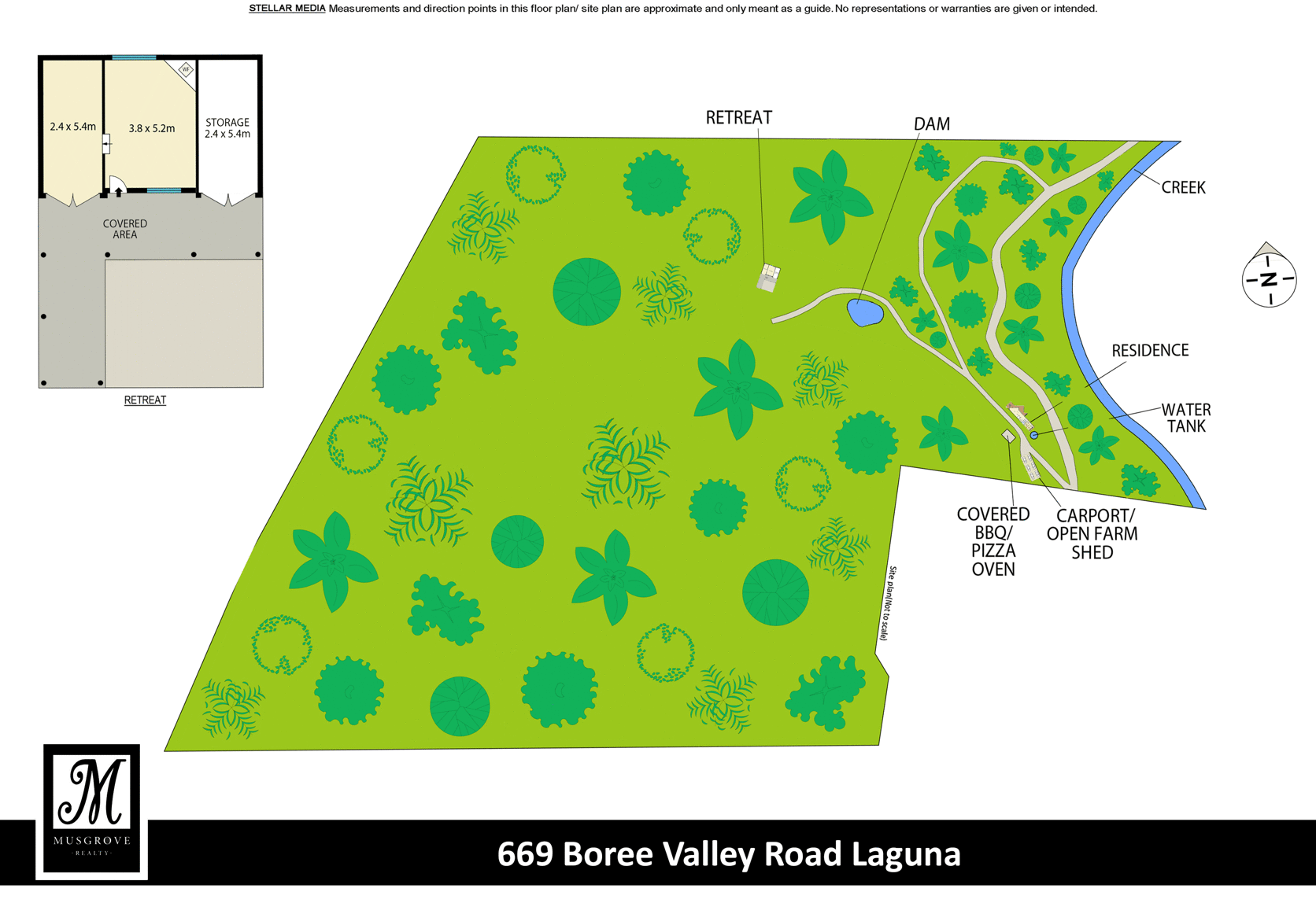 1737 Boree Valley Road, Laguna Sold by Farmbuy.com - floorplan 2