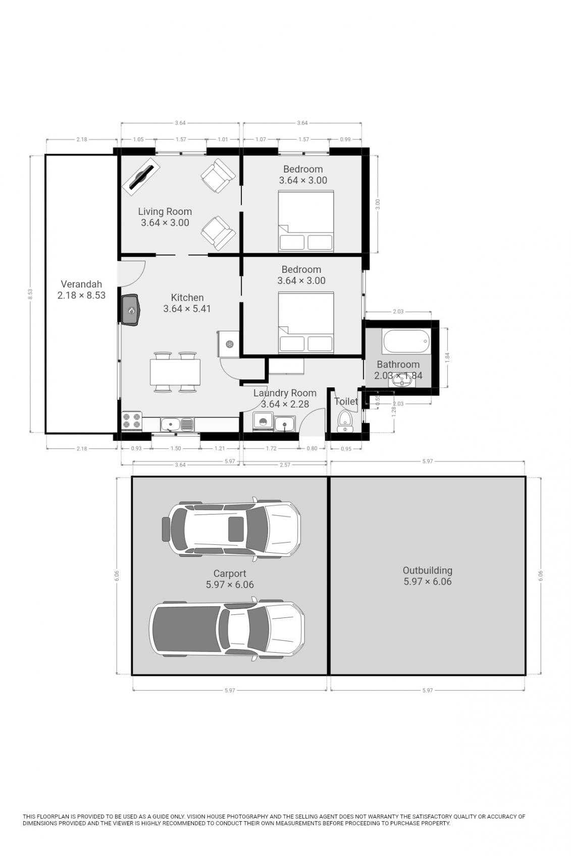 72 First Street , Yelta  For Sale by Farmbuy.com - floorplan 1