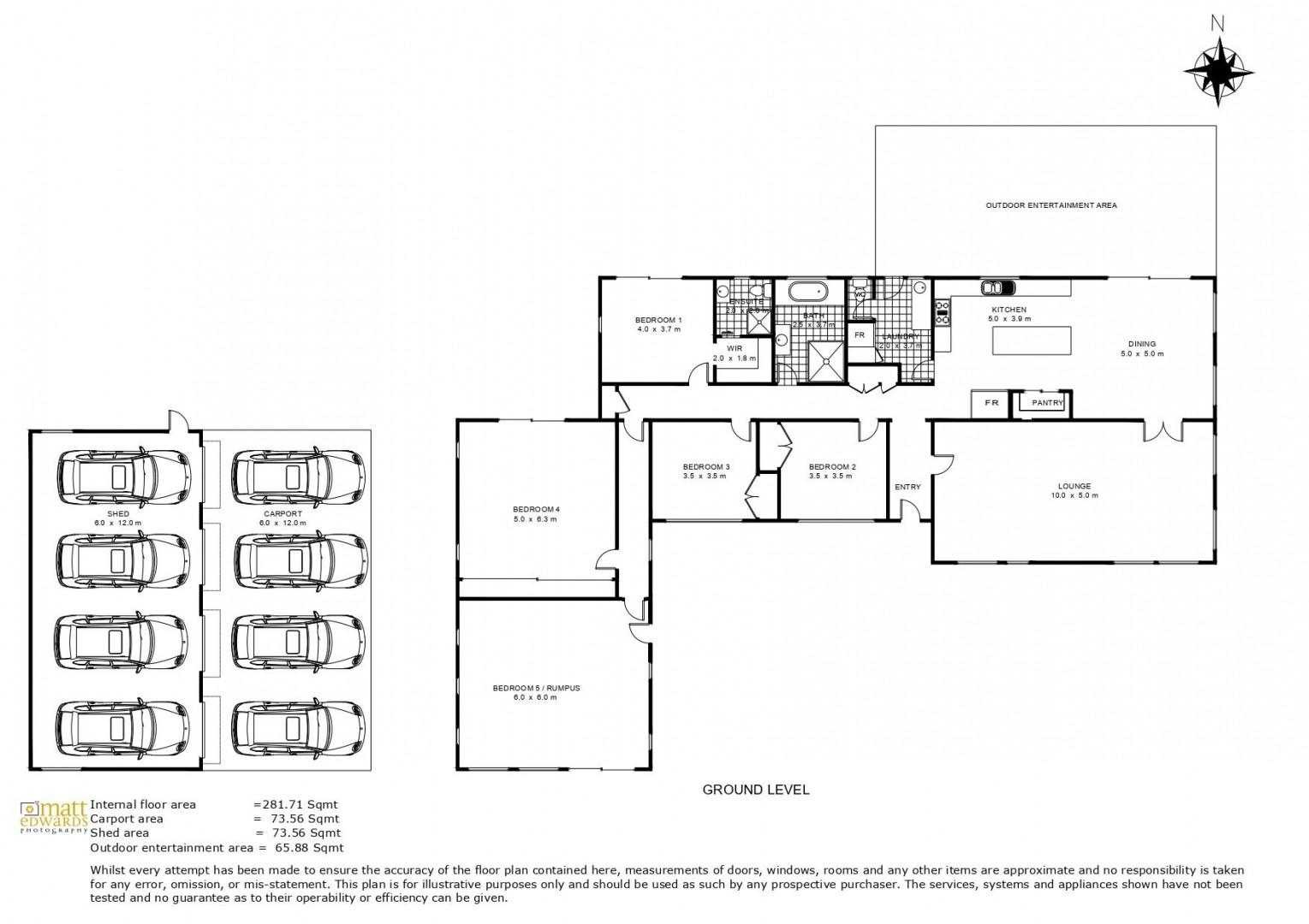 89 Hazelwood Road, Southbrook Sold by Farmbuy.com - floorplan 1