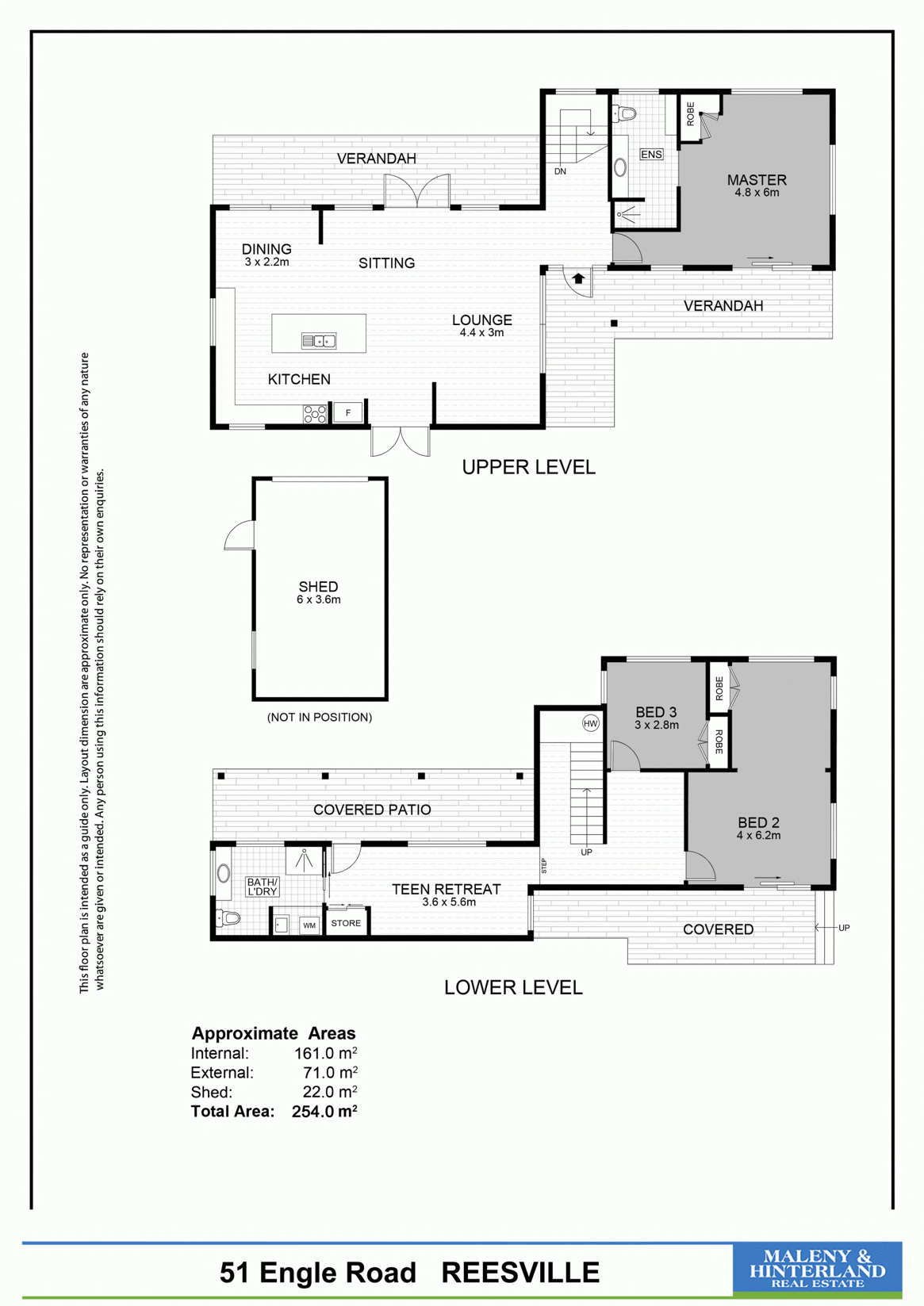 51 Engle Road, Reesville Sold by Farmbuy.com - floorplan 1
