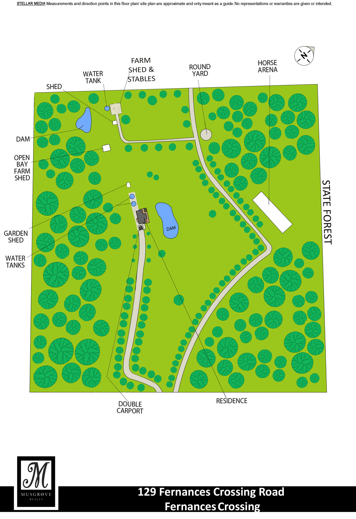 129 Fernances Crossing Road, Fernances Crossing For Sale by Farmbuy.com - floorplan 2