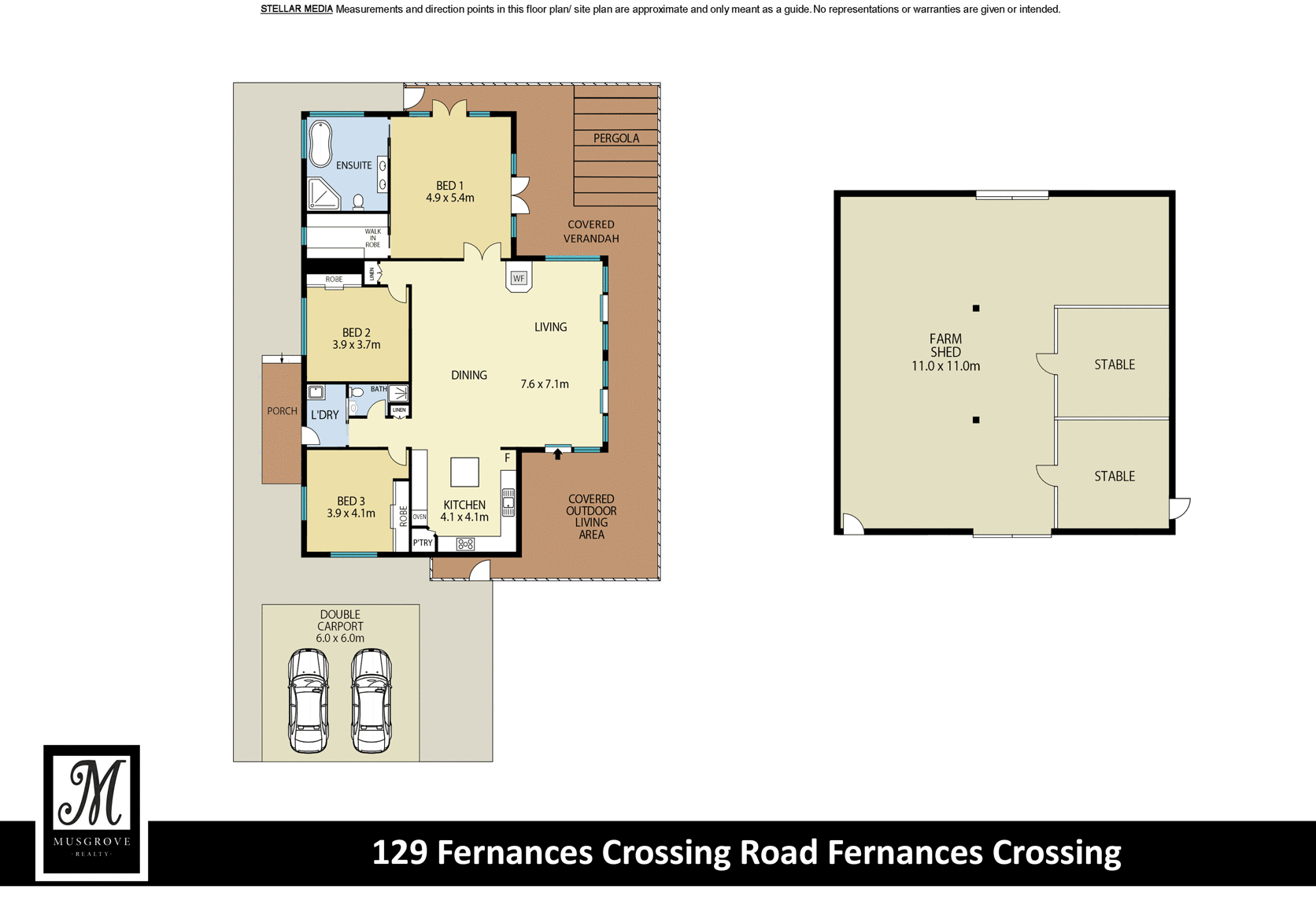 129 Fernances Crossing Road, Fernances Crossing For Sale by Farmbuy.com - floorplan 1