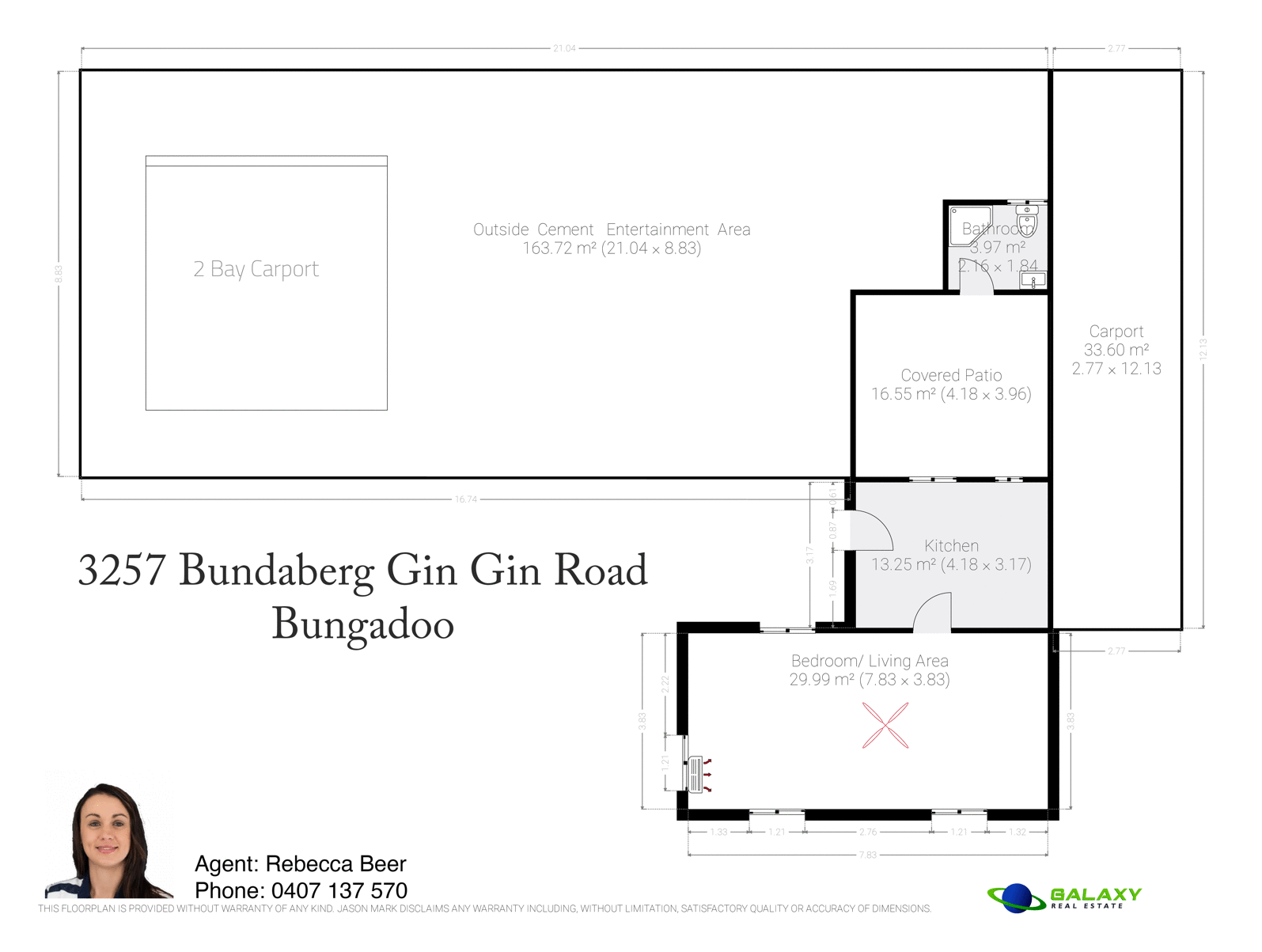 3257 Bundaberg Gin Gin Rd, Bungadoo Sold by Farmbuy.com - floorplan 1