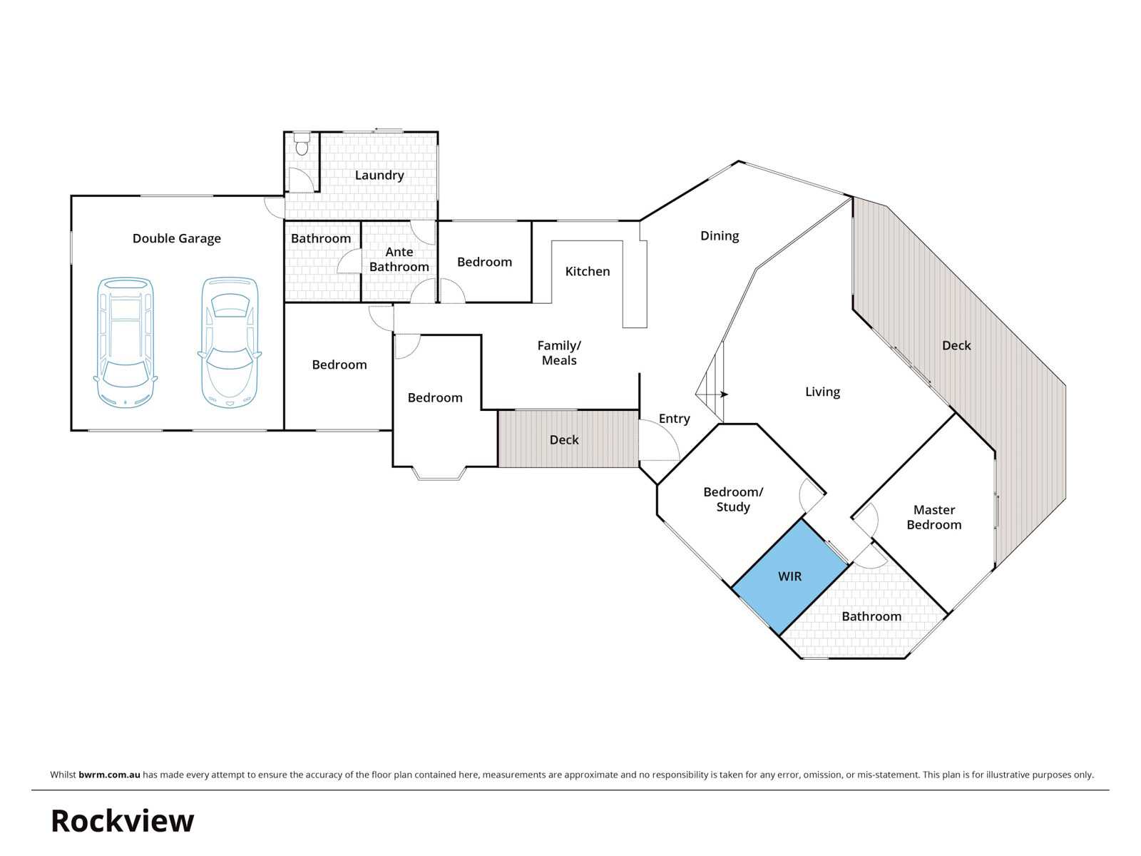 "Rockview" 671 Warrens Corner Road, Numeralla Sold by Farmbuy.com - floorplan 1