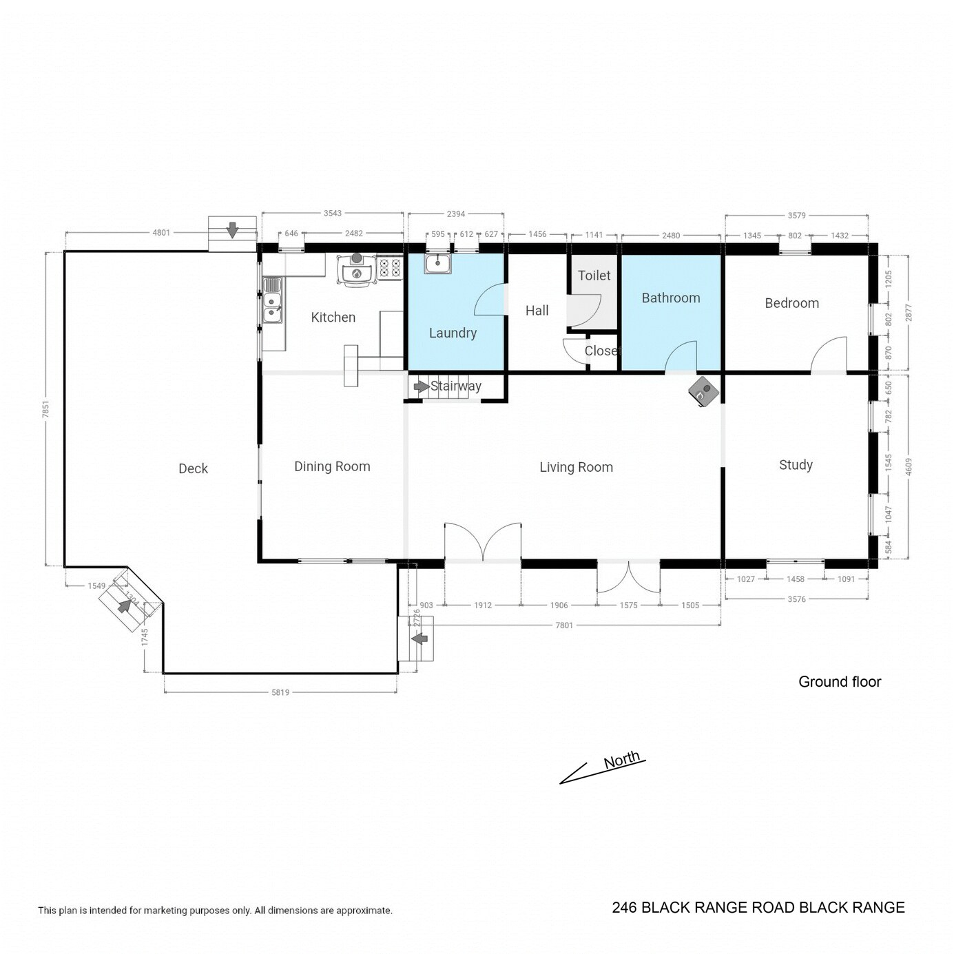 246 Black Range Road, Bega Sold by Farmbuy.com - floorplan 2